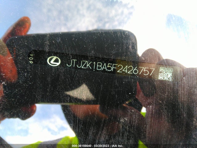 JTJZK1BA5F2426757 Lexus RX 350