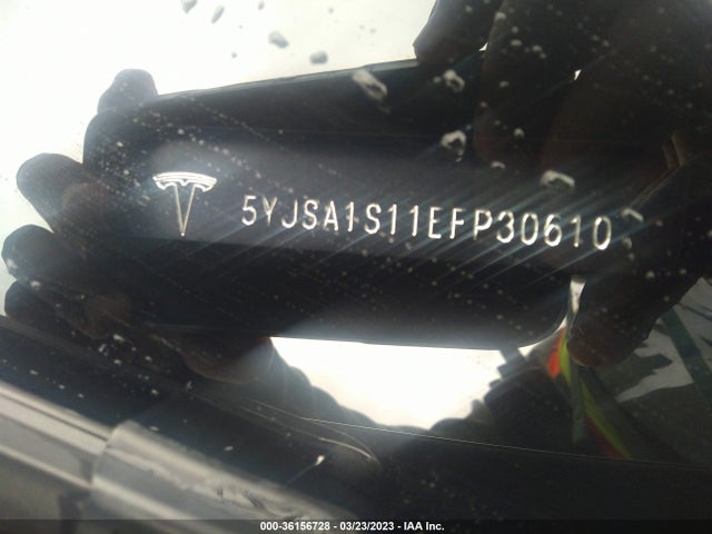 Tesla Model S 60 Kwh Battery 2014 5YJSA1S11EFP30610 Image 10