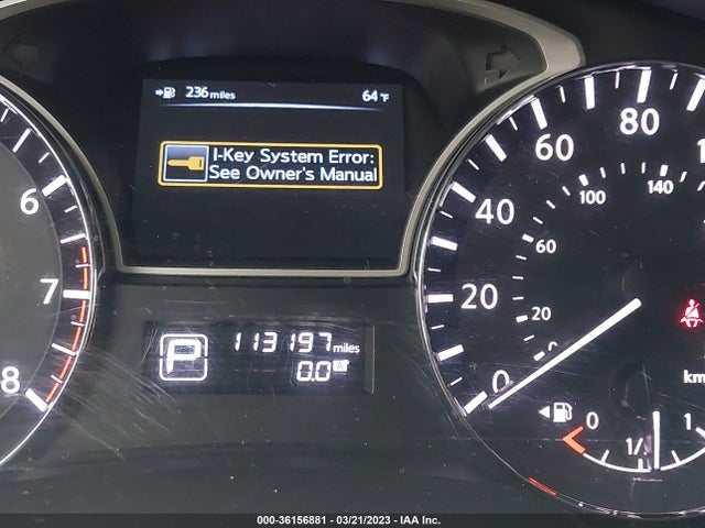 2013 NISSAN PATHFINDER SL VIN: 5N1AR2MN6DC637213