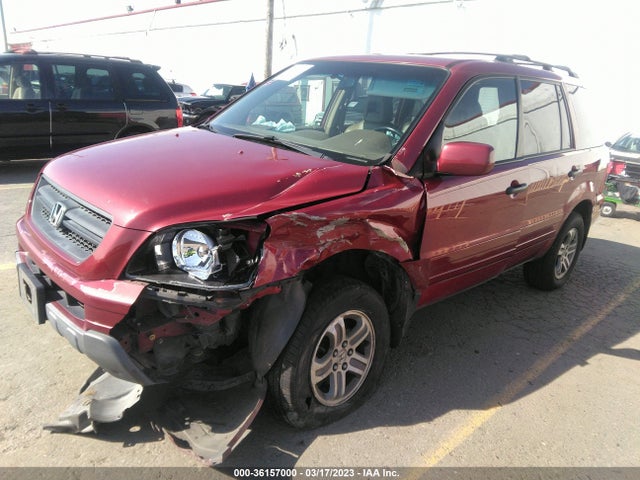 2004 HONDA PILOT EX VIN: 2HKYF18594H617588