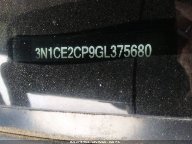 3N1CE2CP9GL375680 Nissan Versa Note S/s Plus/sv/sr/sl