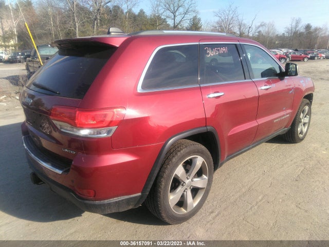 2014 JEEP GRAND CHEROKEE LIMITED VIN: 1C4RJFBT4EC139861
