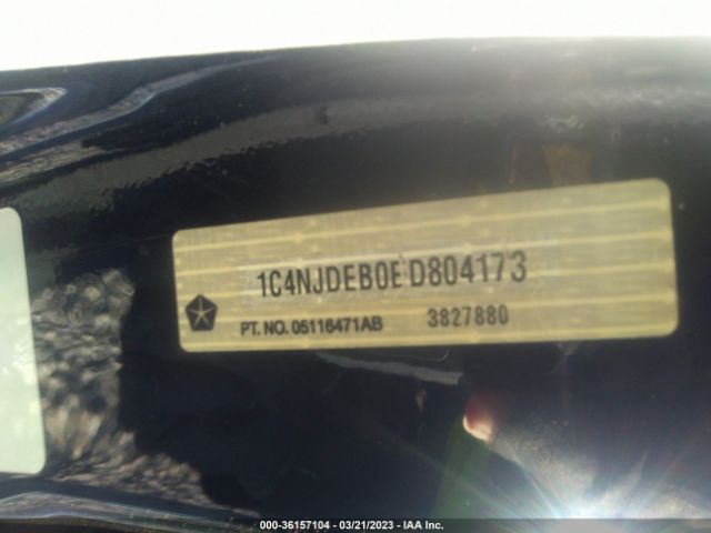 1C4NJDEB0ED804173 Jeep Compass Latitude