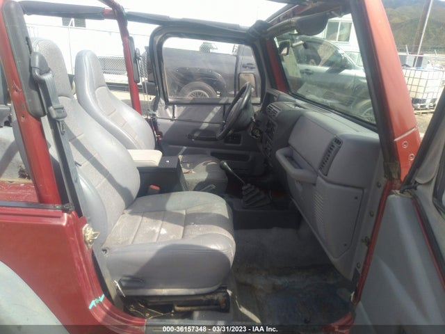 1998 JEEP WRANGLER SE VIN: 1J4FY29P4WP752454