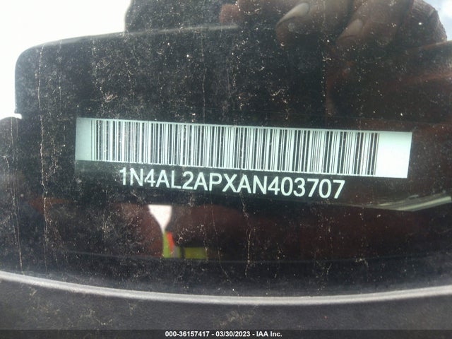 2010 NISSAN ALTIMA 2.5 S VIN: 1N4AL2APXAN403707