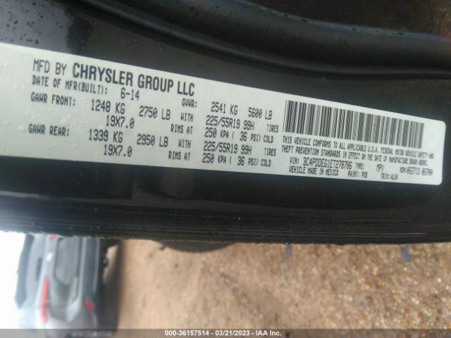 3C4PDDEG1ET278786 Dodge Journey R/t