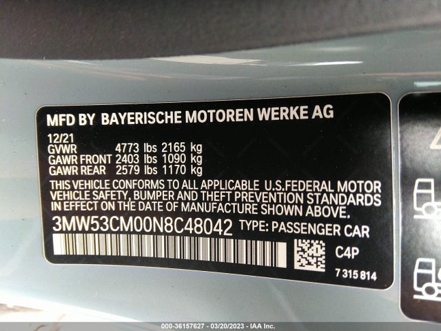 BMW 2 Series M240i Xdrive 2022 аукцион фото