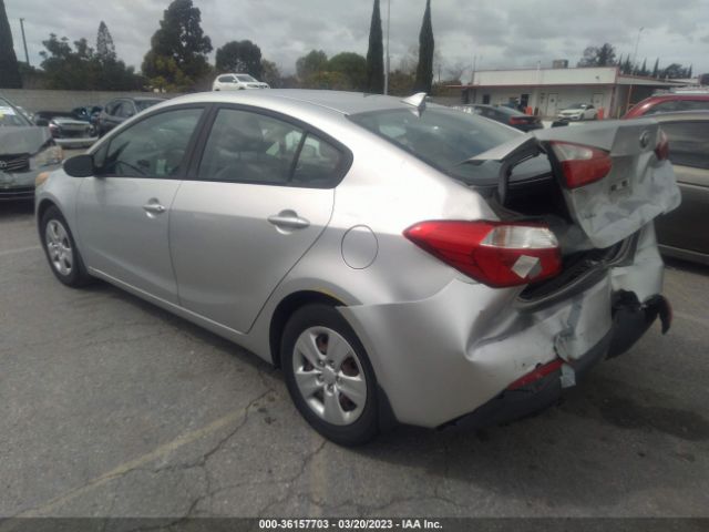 KNAFK4A60E5164497 KIA FORTE LX