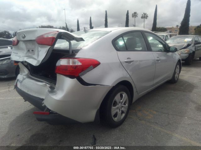 KNAFK4A60E5164497 KIA FORTE LX