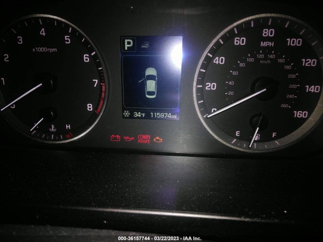 Hyundai Sonata 2.4l 2017 5NPE24AF6HH519336 Image 8