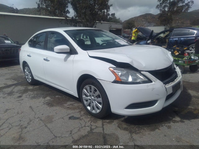 2015 NISSAN SENTRA S VIN: 3N1AB7AP5FY290336