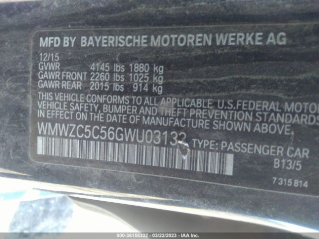 WMWZC5C56GWU03133 Mini Cooper Countryman S
