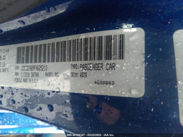 1C3CCCAB9FN625213 Chrysler 200 Limited