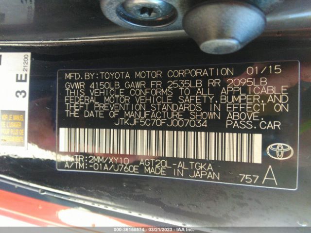 JTKJF5C70FJ007034 Scion Tc Release Series 9.0