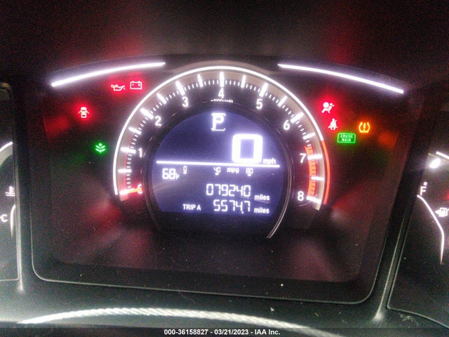 Honda Civic Sedan Lx 2017 19XFC2F52HE043290 Image 9