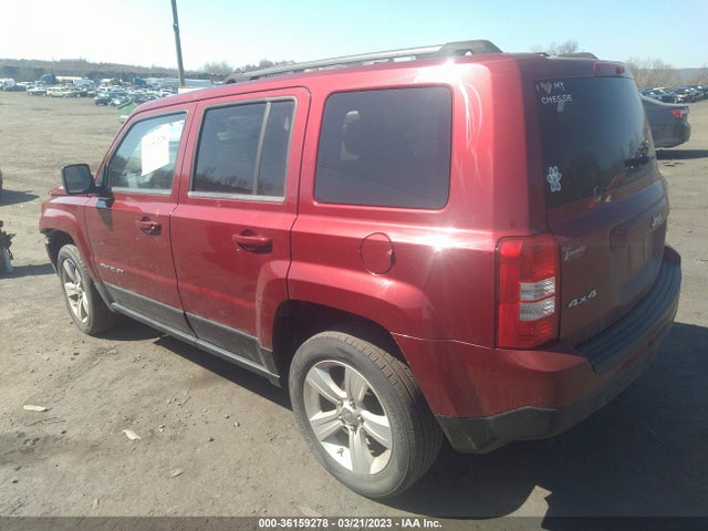 2012 JEEP PATRIOT LATITUDE VIN: 1C4NJRFB6CD525576