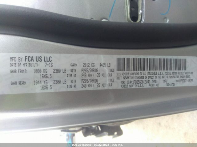 1C4NJPBB5GD813041 Jeep Patriot Sport