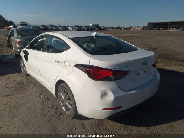 2014 HYUNDAI ELANTRA SE VIN: 5NPDH4AEXEH482465