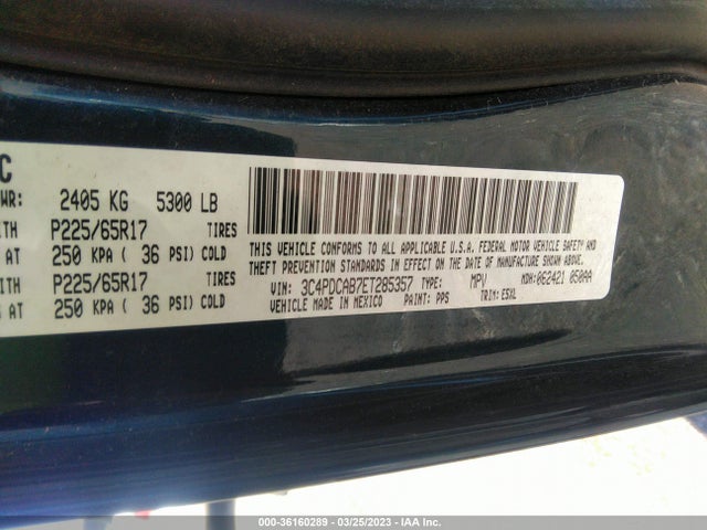 Dodge Journey American Value Pkg 2014 3C4PDCAB7ET285357 Image 10