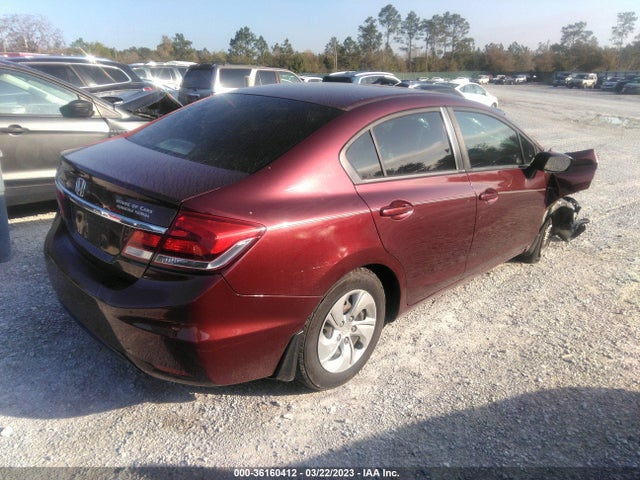 Honda Civic Sedan Lx 2014 19XFB2F5XEE053354 Image 4