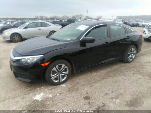 Honda Civic Sedan Lx 2018 2HGFC2F53JH604902 Image 2