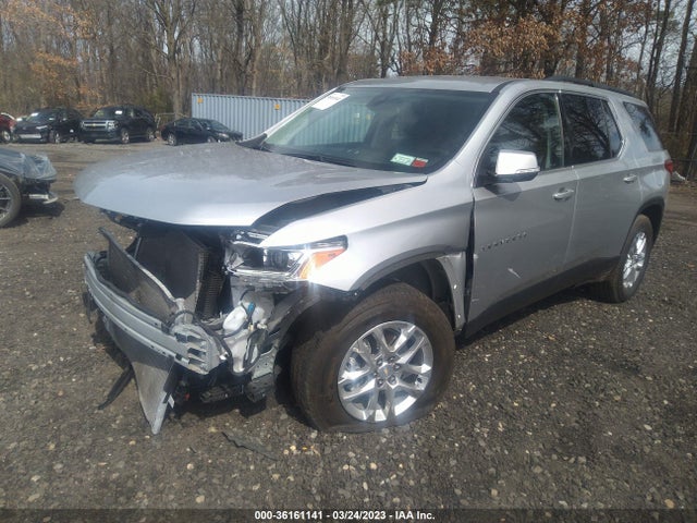 Chevrolet Traverse Lt Leather 2021 1GNEVHKW2MJ224272 Image 2