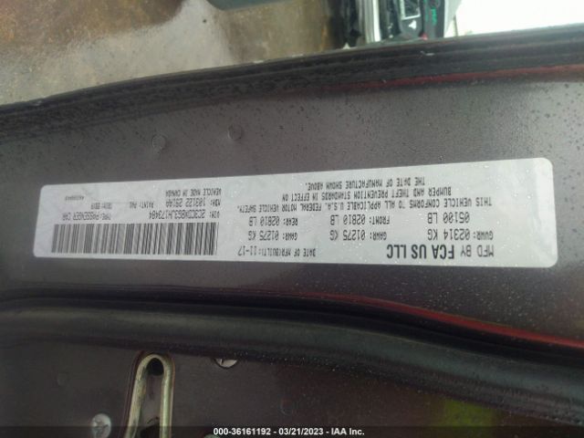 2C3CDXBG3JH173484 Dodge Charger Sxt