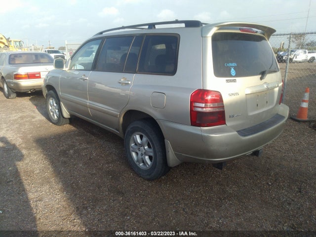 2003 TOYOTA HIGHLANDER VIN: JTEHF21AX30115063