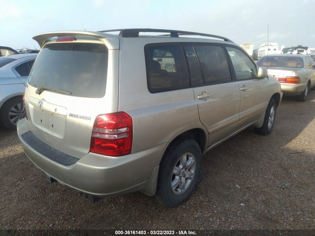 2003 TOYOTA HIGHLANDER VIN: JTEHF21AX30115063