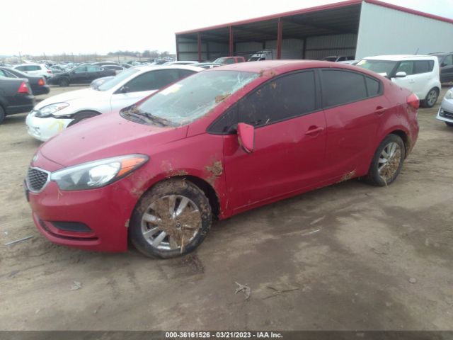 KNAFX4A65E5184410 KIA FORTE LX