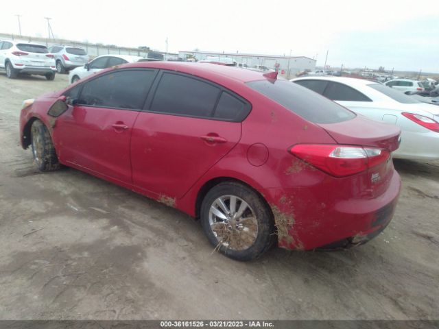 KNAFX4A65E5184410 KIA FORTE LX