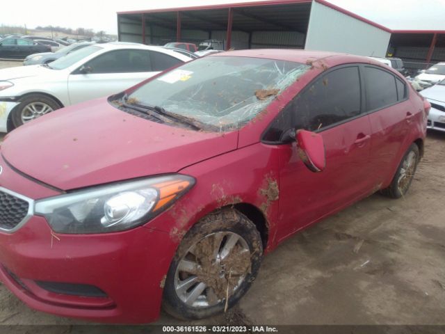 KNAFX4A65E5184410 KIA FORTE LX