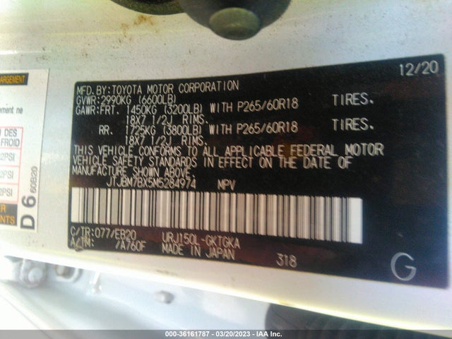 Lexus Gx Gx 460 2021 JTJBM7BX5M5284974 Image 9