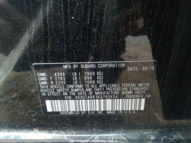 4S3GTAB61K3762624 Subaru Impreza