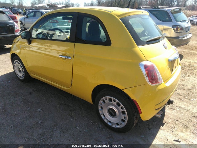 2012 FIAT 500 POP VIN: 3C3CFFAR7CT183890