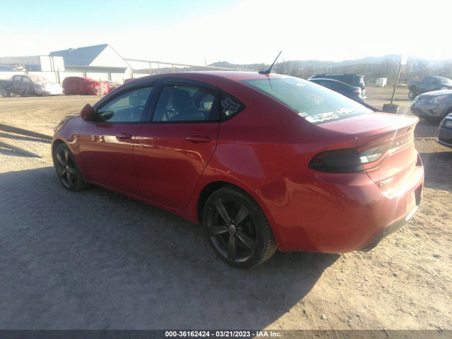 2013 DODGE DART RALLYE VIN: 1C3CDFBH2DD251922