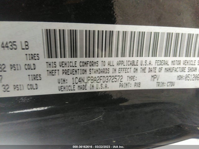 1C4NJPBA2FD372572 Jeep Patriot Altitude Edition