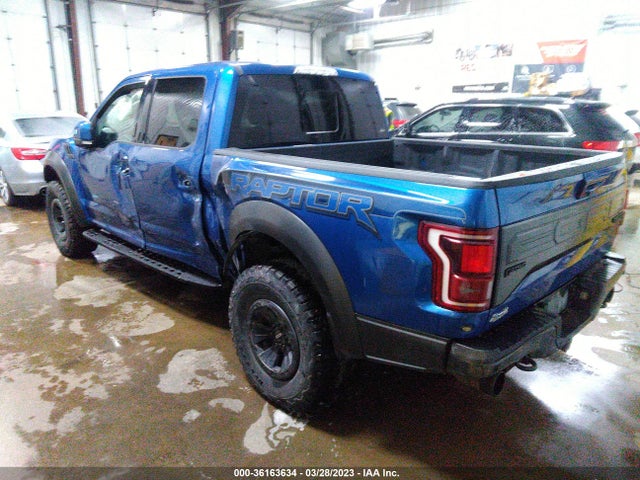 2018 FORD F-150 RAPTOR VIN: 1FTFW1RG8JFC88704