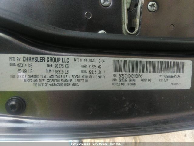 2C3CCAAG4EH328745 Chrysler 300