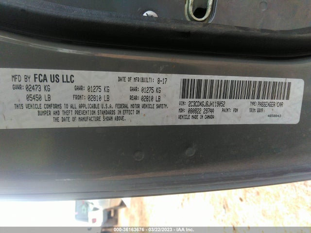 Dodge Charger R/t Scat Pack 2018 2C3CDXGJ6JH119052 Image 9
