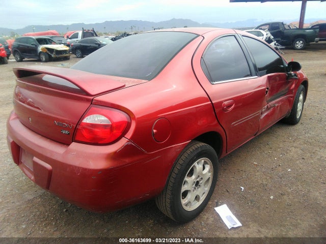 2004 DODGE NEON SXT VIN: 1B3ES56C74D591958