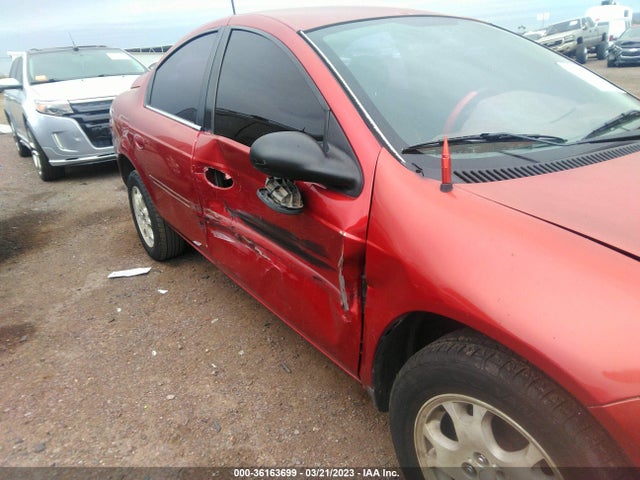 2004 DODGE NEON SXT VIN: 1B3ES56C74D591958