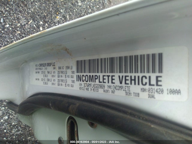 2014 Ram 5500, VIN: 3C7WRMFLXEG229820