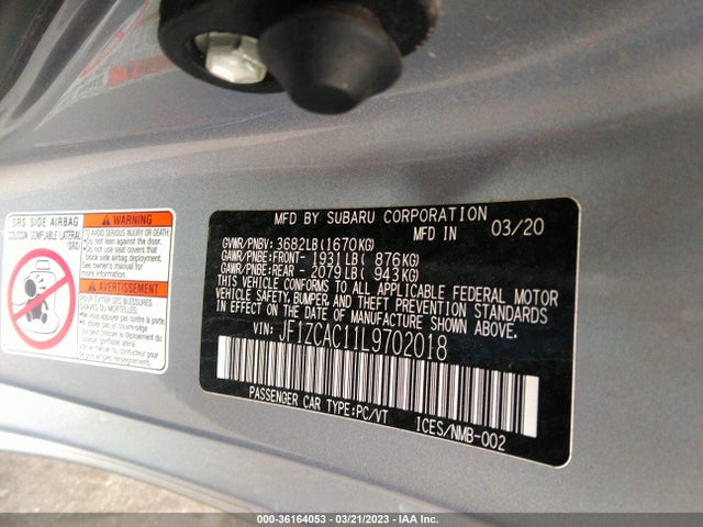 JF1ZCAC11L9702018 Subaru Brz Limited