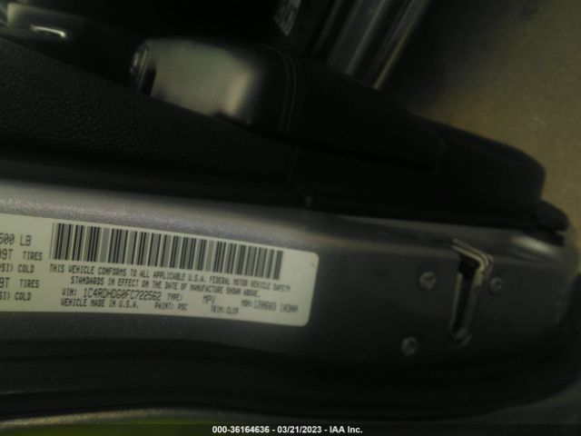1C4RDHDG0FC722562 Dodge DURANGO LIMITED