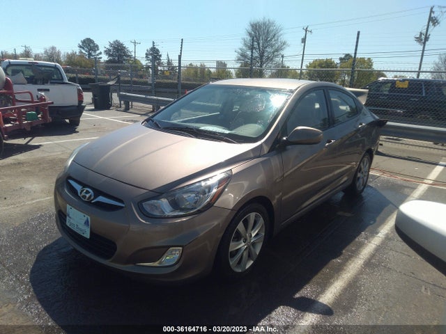 2013 HYUNDAI ACCENT GLS VIN: KMHCU4AE9DU294284