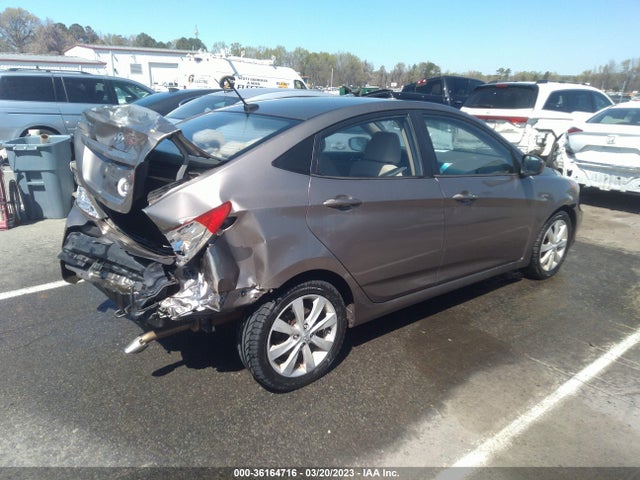 2013 HYUNDAI ACCENT GLS VIN: KMHCU4AE9DU294284