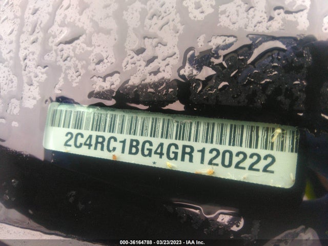2C4RC1BG4GR120222 Chrysler Town & Country Touring
