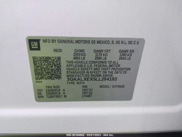 3GKALXEX5LL294193 GMC Terrain Denali