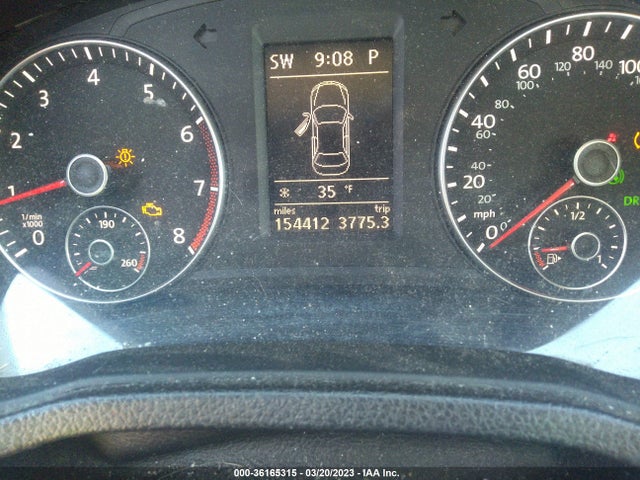 1VWBP7A35CC054528 Volkswagen Passat Se W/sunroof